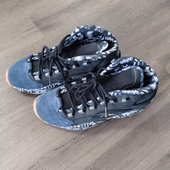 Sz 9 Reebok Question Mid Iverson Rounball Classic Georgetown Hoyas FX4991 - Picture 2 of 13